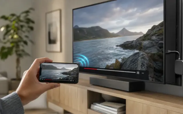 Vad är Chromecast – liten mediaspelare i tv:ns HDMI-uttag som tar emot video från mobilen – Bästa IPTV